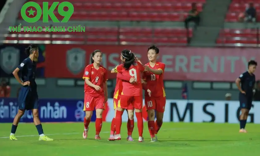 Huỳnh Như cùng các đồng đội có thành tích đối đầu rất tốt trước ĐT Nữ Thái Lan trong quá khứ