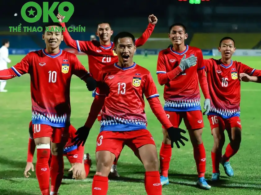 Mục tiêu của U17 Lào trong ngày đầu ra quân là 3 điểm (Ảnh: AFC)